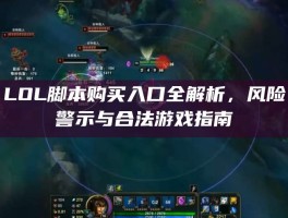 LOL脚本购买入口全解析，风险警示与合法游戏指南