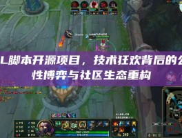 LOL脚本开源项目，技术狂欢背后的公平性博弈与社区生态重构
