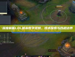深度解析LOL脚本教学视频，技术探索与合规边界