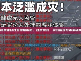 LOL脚本兼容性全维度解析，技术挑战、实战困境与未来破局之道
