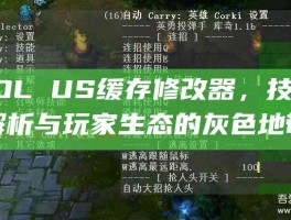 LOL US缓存修改器，技术解析与玩家生态的灰色地带