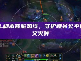 LOL脚本客服热线，守护峡谷公平的正义火种