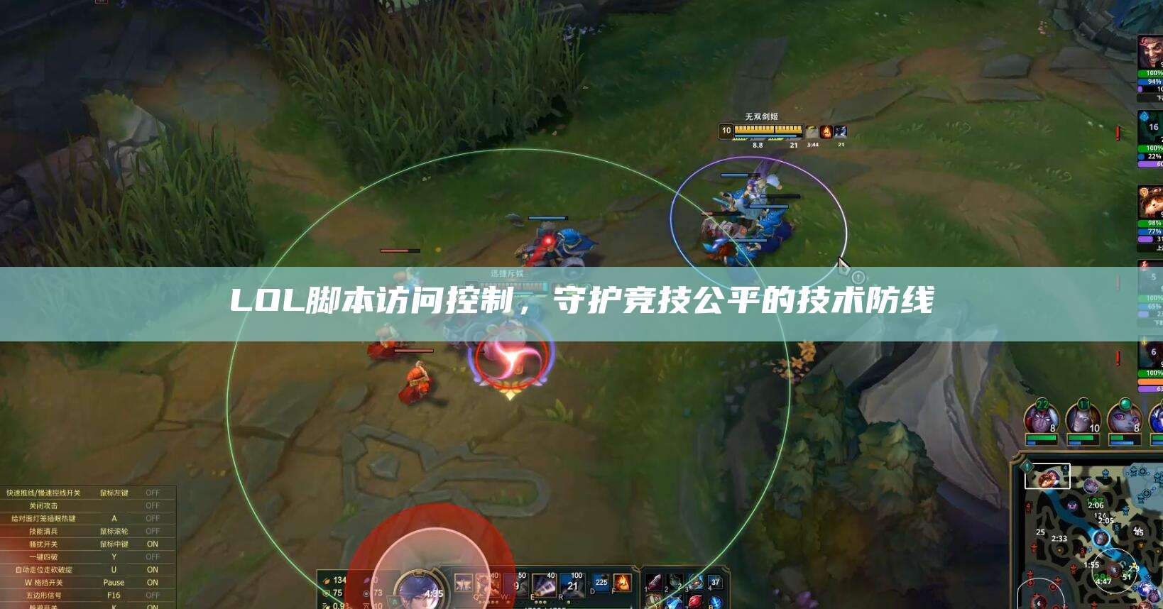 LOL脚本访问控制,守护竞技公平的技术防线