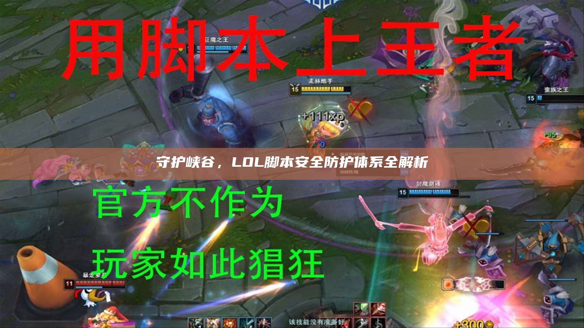 守护峡谷,LOL脚本安全防护体系全解析