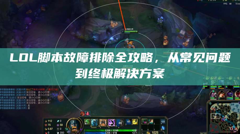 LOL脚本故障排除全攻略,从常见问题到终极解决方案