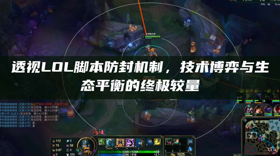 透视LOL脚本防封机制,技术博弈与生态平衡的终极较量