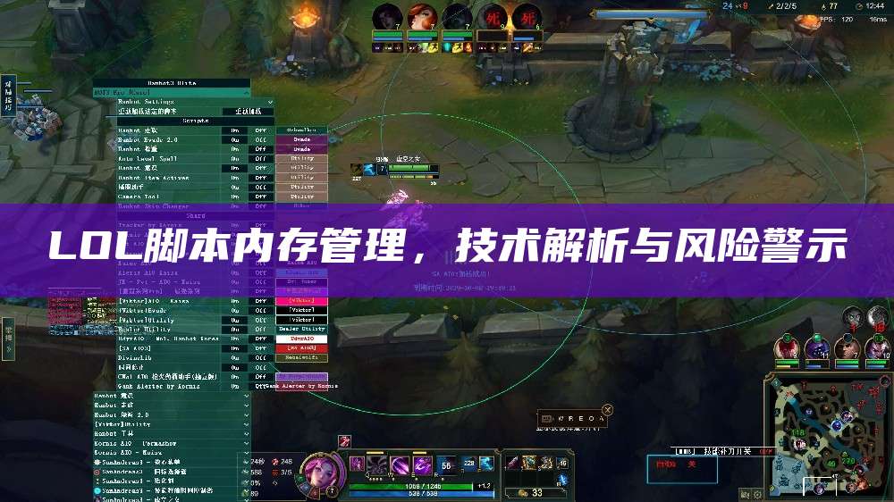 LOL脚本内存管理,技术解析与风险警示