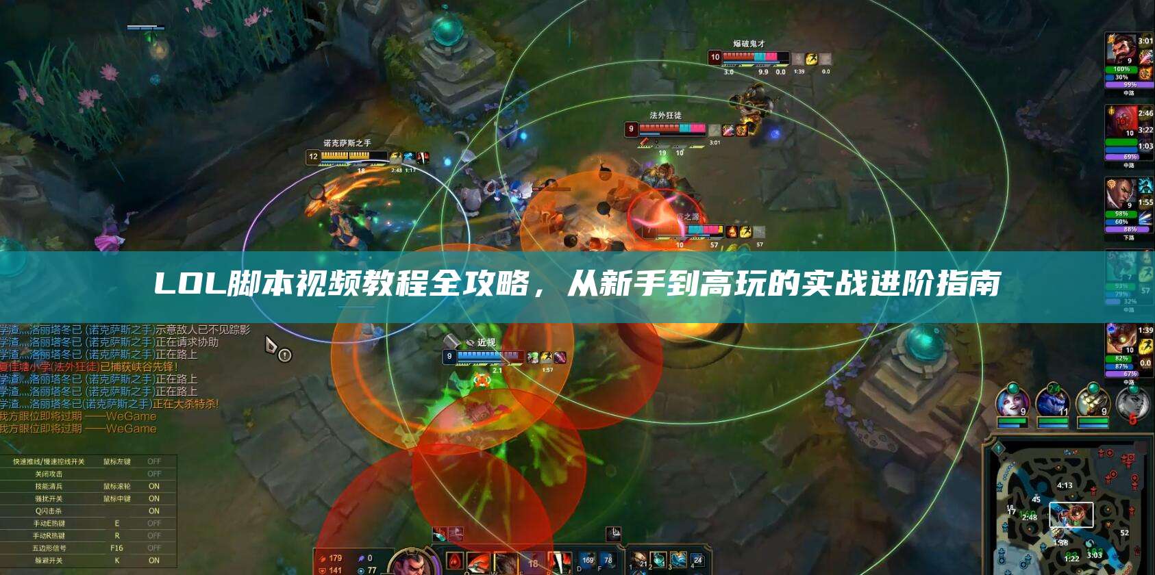 LOL脚本视频教程全攻略,从新手到高玩的实战进阶指南